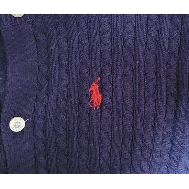 POLO RALPH LAUREN(ポロラルフローレン)のPolo Ralph Laurenｶｰﾃﾞｨｶﾞ80cm キッズ/ベビー/マタニティのマタニティ(その他)の商品写真