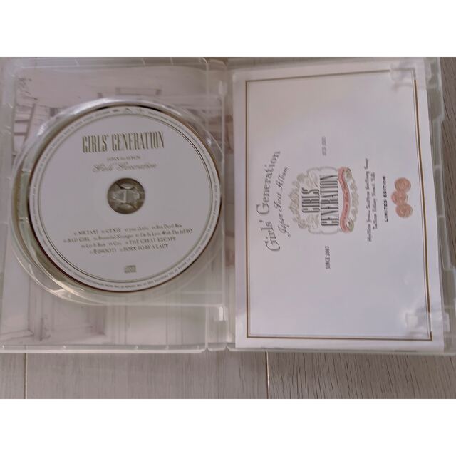 少女時代(ショウジョジダイ)の少女時代 (GIRLS'GENERATION) CD＆DVD 4枚セット エンタメ/ホビーのCD(K-POP/アジア)の商品写真