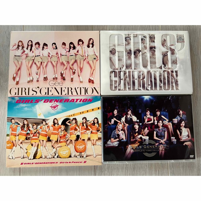 少女時代(ショウジョジダイ)の少女時代 (GIRLS'GENERATION) CD＆DVD 4枚セット エンタメ/ホビーのCD(K-POP/アジア)の商品写真