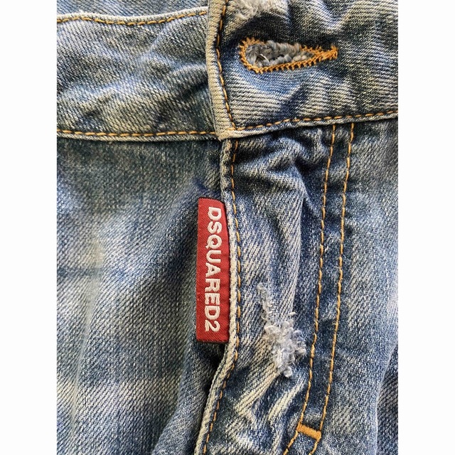 DSQUARED2(ディースクエアード)の   DSQUARED2 ディースクエアード   ダメージ・加工デニム スキニー レディースのパンツ(デニム/ジーンズ)の商品写真