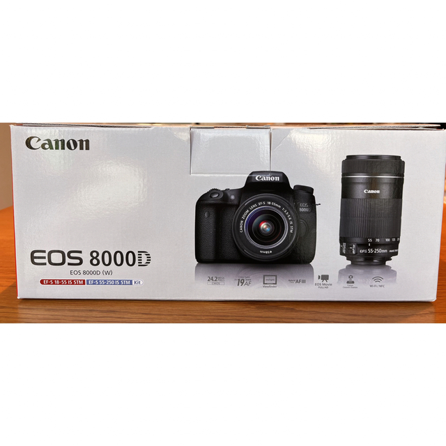 デジタル一眼★破格★canon EOS 8000D レンズ2本付き