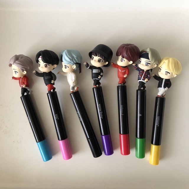 BTS TinyTan フィギュアペン　セット