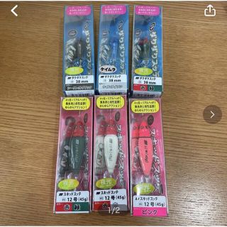 アブガルシア(AbuGarcia)のアブガルシア　ダクダクスッテ38mm×3 スキッドスキッド12号×3(ルアー用品)