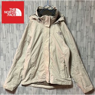 ザノースフェイス(THE NORTH FACE)のノースフェイス マウンテンパーカ ジャケット ホワイト 刺繍ロゴ ハイベント 白(ナイロンジャケット)