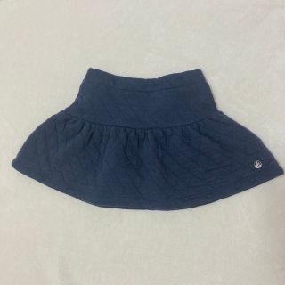 プチバトー(PETIT BATEAU)のプチバトー　キルティングスカート　116cm(スカート)