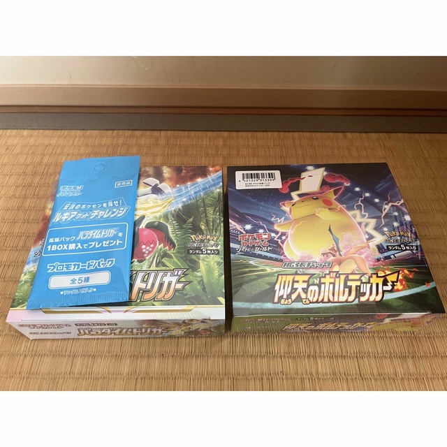 ポケモン(ポケモン)のポケモンカード 仰天のボルテッカー  パラダイムトリガーBOX シュリンク付き エンタメ/ホビーのトレーディングカード(Box/デッキ/パック)の商品写真