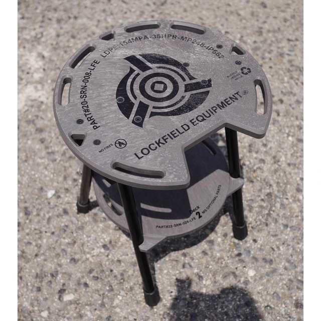 春夏秋冬おさんぽシリーズ E LOCKFIELD EQUIPMENT MULTI STOOL
