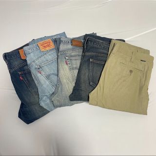 Levi's - 【お値下げ】メンズ ジーンズ チノパン 5点セットの通販 by ...