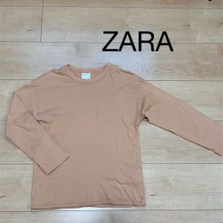 ザラキッズ(ZARA KIDS)のZARAキッズコットンT カットソー長袖 size8 128cm(Tシャツ/カットソー)