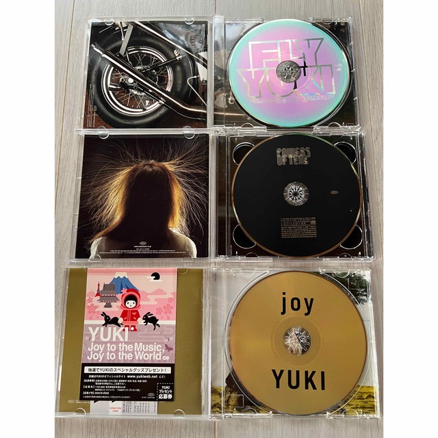 YUKI CD 5枚セット＋LIVE DVDの通販 by ゆん's shop｜ラクマ