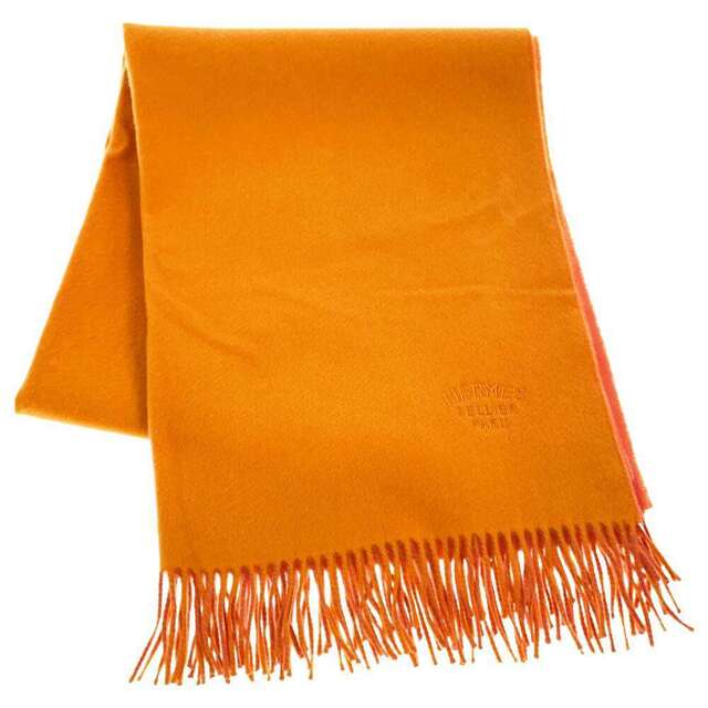 35%OFF】 Hermes - エルメス マフラー ダブルフェイス カシミア