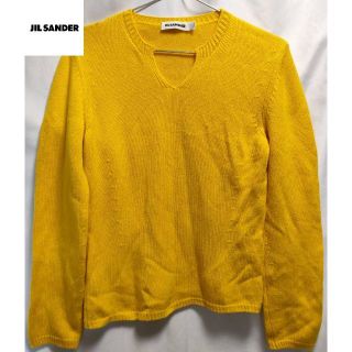 ジルサンダー(Jil Sander)のJIL SANDER カシミヤ ニットセーター(カーディガン)