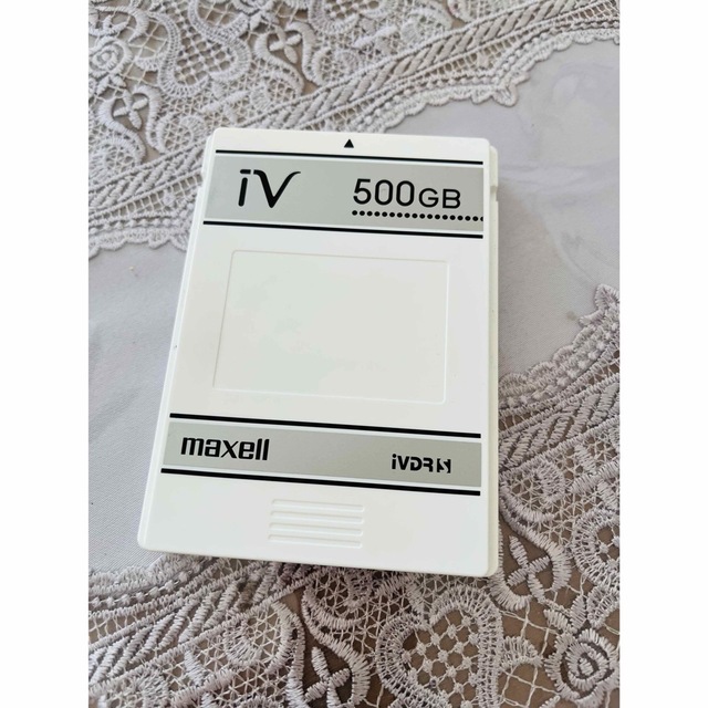 iVDR-S 500G maxell カセットHDD 日立Wooo | hmgrocerant.com