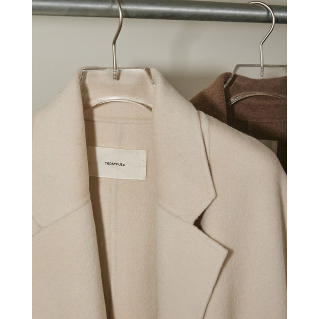 Todayful Wool Over Coat 38サイズ 完売 【当店限定販売】 50.0%OFF