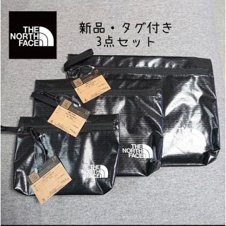 ザノースフェイス(THE NORTH FACE)の新品・タグ付き☆ノースフェイス ポーチ　3点セット(ポーチ)