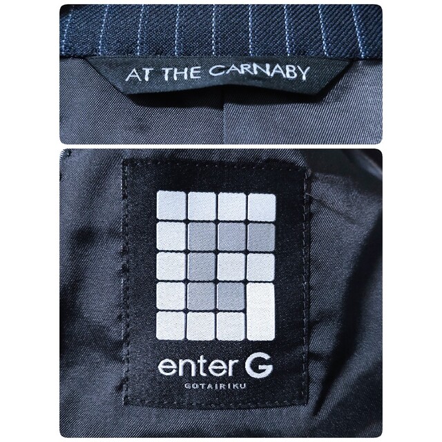 【enterG】セットアップ スーツ(上下セット)【五大陸】 3
