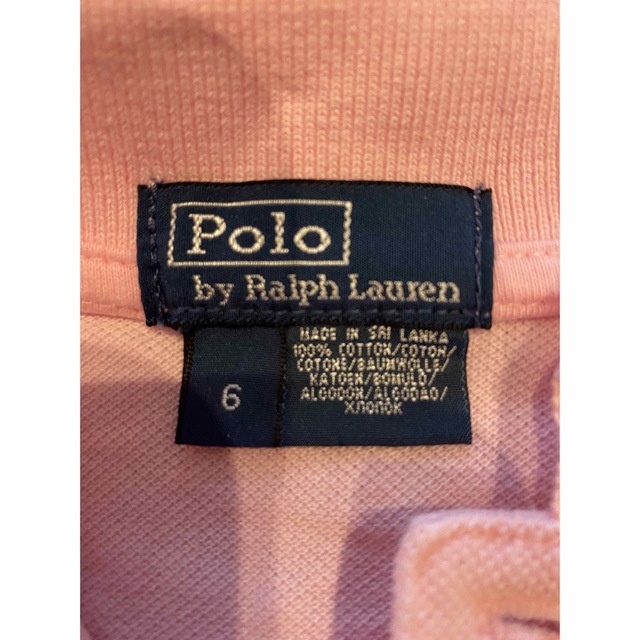 Ralph Lauren(ラルフローレン)のラルフローレン　ポロシャツ キッズ/ベビー/マタニティのキッズ服女の子用(90cm~)(Tシャツ/カットソー)の商品写真