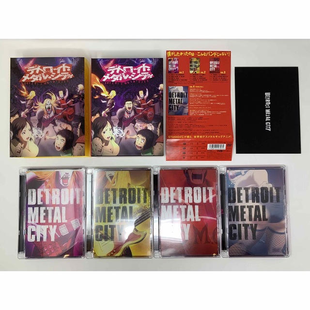 デトロイト・メタル・シティ　Vol．1 〜4 DVD コンプリートBOX