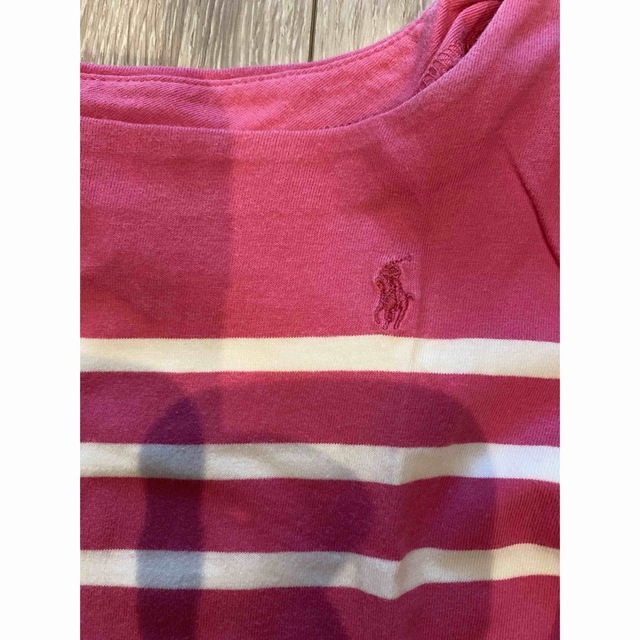 Ralph Lauren(ラルフローレン)のラルフローレン　カットソーワンピ キッズ/ベビー/マタニティのキッズ服女の子用(90cm~)(ワンピース)の商品写真