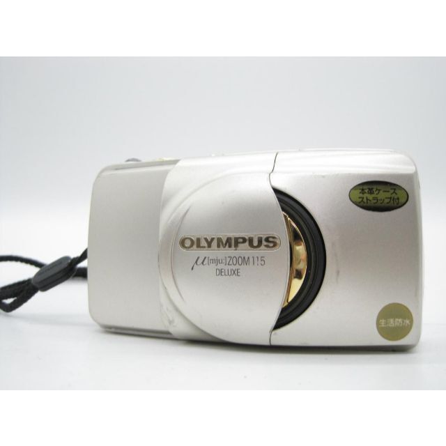 OLYMPUS(オリンパス)の【美品✨完動品】OLYMPUS μ ［ミュー］zoom115 deluxe スマホ/家電/カメラのカメラ(フィルムカメラ)の商品写真