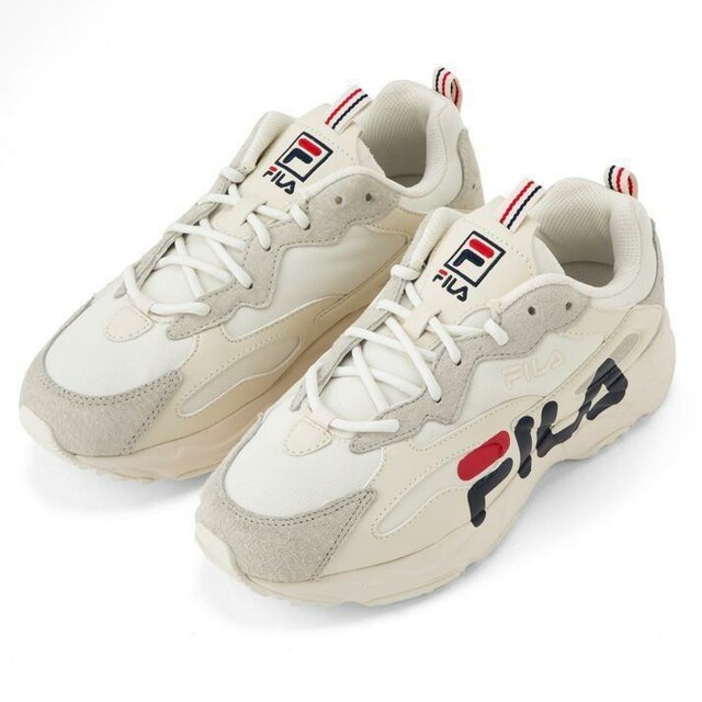 FILA(フィラ)の定9790円！限定90s復刻！名作ビッグロゴ！フィラ新品厚底ボリュームスニーカー メンズの靴/シューズ(スニーカー)の商品写真