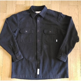 ダブルタップス(W)taps)のWraps 20aw cotton flannel shirt Lサイズ(シャツ)