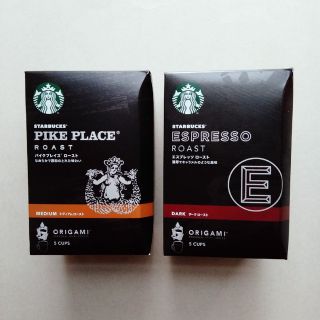 スターバックスコーヒー(Starbucks Coffee)のスターバックス　オリガミ　ドリップコーヒー10袋(コーヒー)