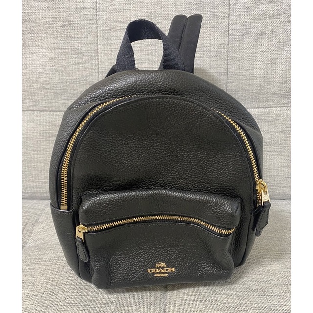 COACH(コーチ)のcoach リュック　黒/ブラック レディースのバッグ(リュック/バックパック)の商品写真