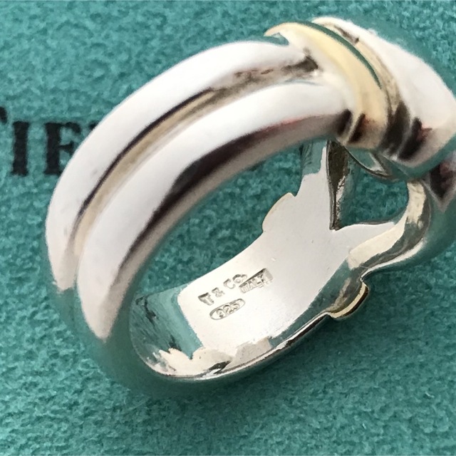 Tiffany & Co. - Tiffany ヴィンテージコンビリング 希少の通販 Tiffany & Co. - Tiffany ヴィンテージコンビリング 希少の通販