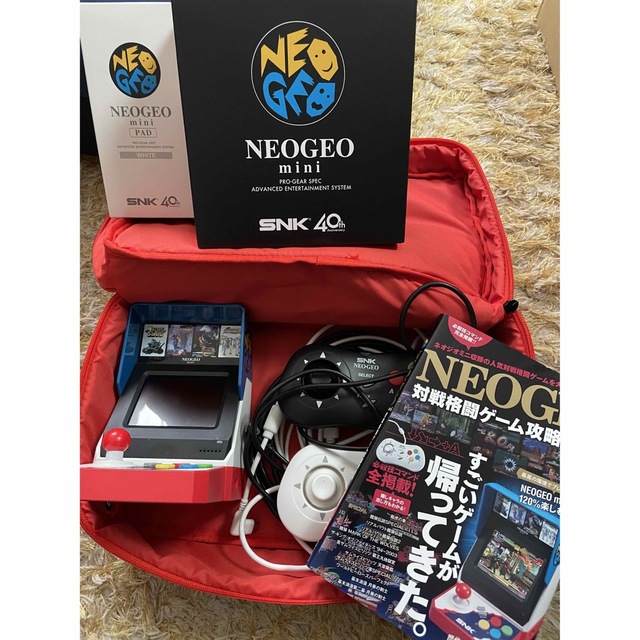 NEOGEO(ネオジオ)のネオジオMINI攻略本セット‼️ エンタメ/ホビーのゲームソフト/ゲーム機本体(家庭用ゲーム機本体)の商品写真