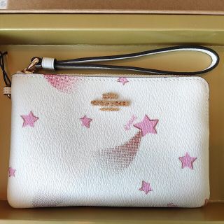 COACH ポーチ スター柄