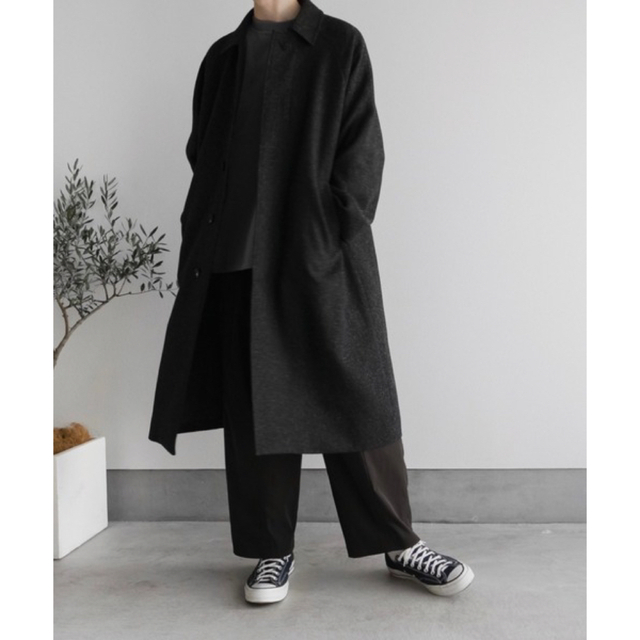 【remer】loose wool long coat/ルーズウールロングコート