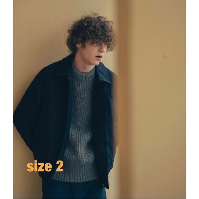 メンズA.PRESSE アプレッセ 22AW ハリントンジャケットサイズ2 新品未使用