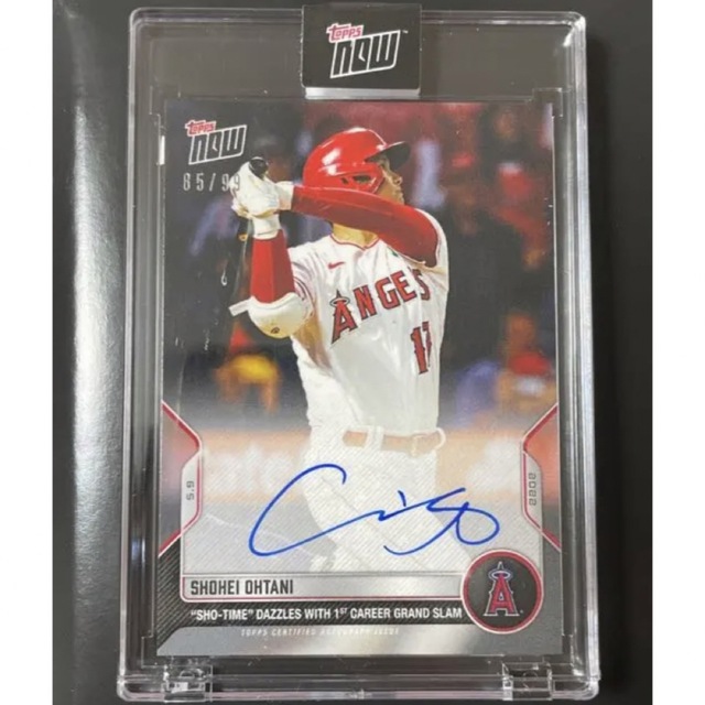 Topps auto 大谷翔平 直筆 サイン カード MVP 70枚限定