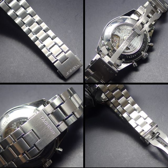 TAG Heuer(タグホイヤー)の美品 タグホイヤー カレラ CV201P クロノグラフ ブラックシェル 箱　ギャ メンズの時計(腕時計(アナログ))の商品写真