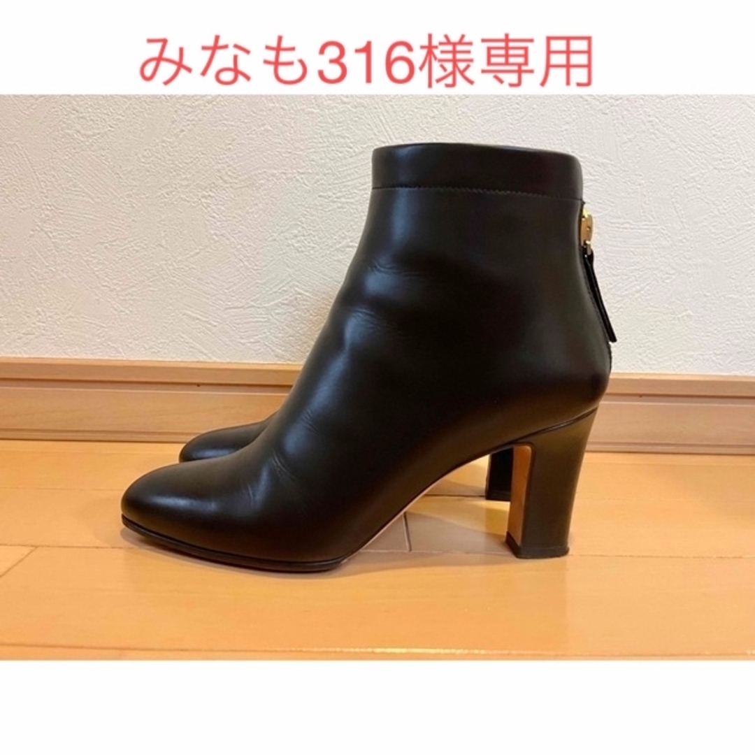 PELLICO バックジップショートブーツ 超美品 - ブーツ