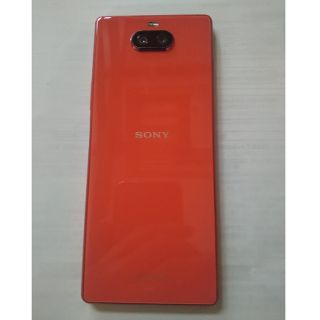 Xperia8 SOV42 オレンジ SIMロック解除済み au NW○ ソニー(スマートフォン本体)