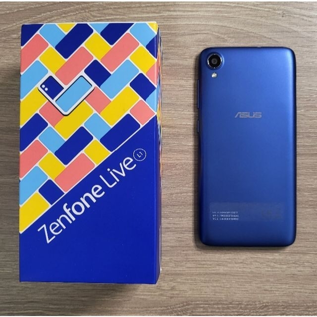 ①ZenFone Live L1 SIMフリー ブルー 美品