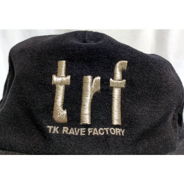 90年代ビンテージ オフィシャル TRF 刺繍CAP - キャップ