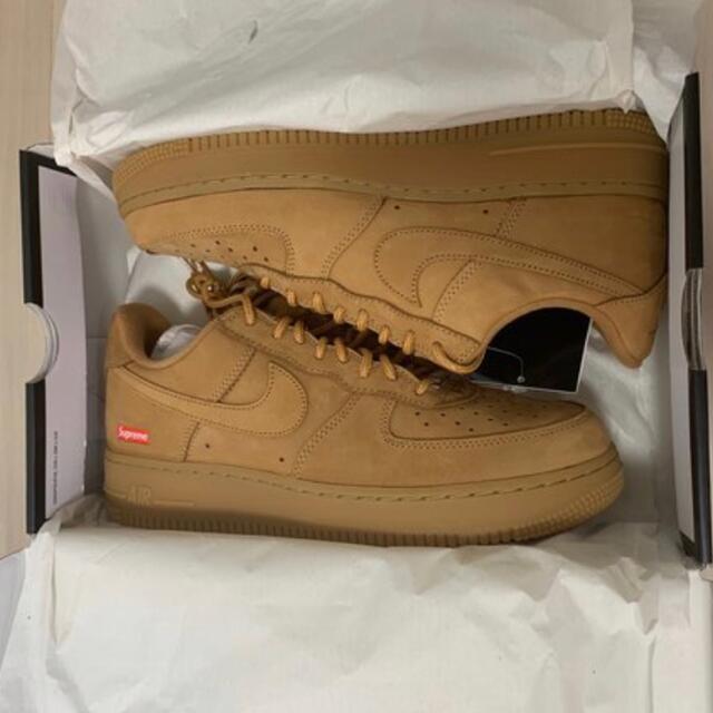 Supreme NIKE Air Force1 ウィート　27.5cm