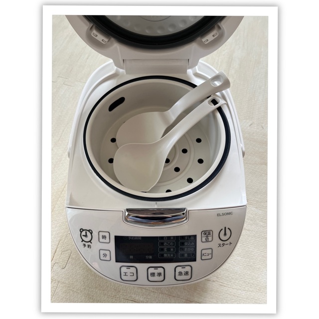 専用 ノジマELSONIC炊飯器 5.5合/マイコン EM-RC5502の通販 by 専用 ノジマELSONIC炊飯器 5.5合/マイコン EM-RC5502の通販 by