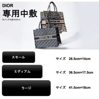 クリスチャンディオール(Christian Dior)の【DIOR】大人気ブックトートを綺麗に保つ中敷(トートバッグ)