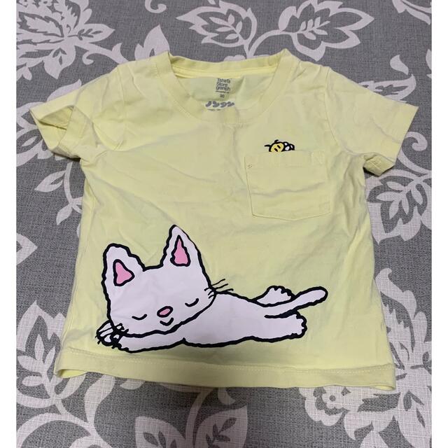 Graniph(グラニフ)の【グラニフ】ノンタン ワンピースチュニック2着＋Tシャツ1着 90 キッズ/ベビー/マタニティのキッズ服女の子用(90cm~)(Tシャツ/カットソー)の商品写真