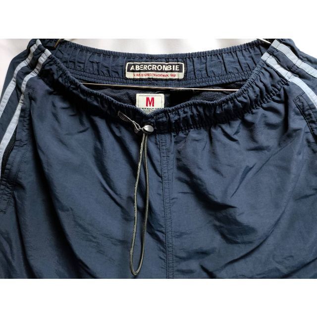 Abercrombie & Fitch アバクロンビーアンドフィッチ トラックパンツ ナイロン アメカジ レッド (メンズ M)   N8265