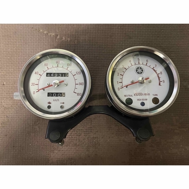 純正】SR400 (RH03J)FI メーター&タコメーター - メーター 純正】SR400 (RH03J)FI メーター&タコメーター - メーター