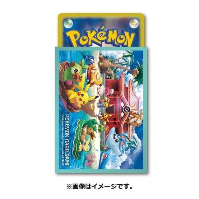 (4個)ポケモンカードゲーム デッキシールド スリーブ オキナワ