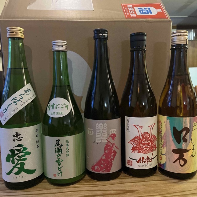 日本酒　四合瓶　値上げです　楽器政宗など約半額