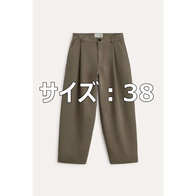 ZARA STUDIO NICHOLSON プリーツパンツ サイズ38 | kensysgas.com