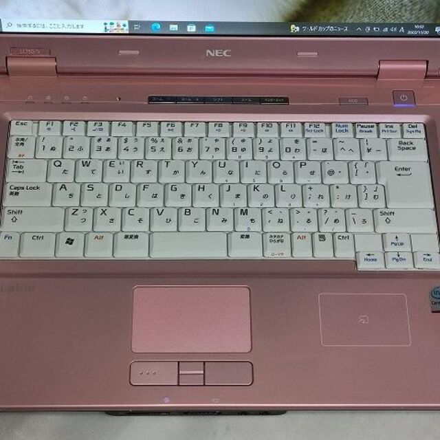 【人気のピンク★爆速SSD240GB】NEC ノートパソコン PC-LL750