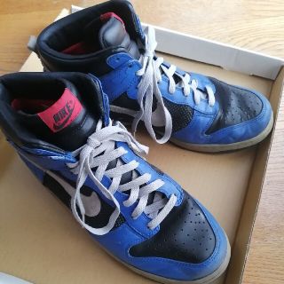 ナイキ(NIKE)の28.5cm   Nike dunk クラックド・レザー  ナイキ  ダンクハイ(スニーカー)